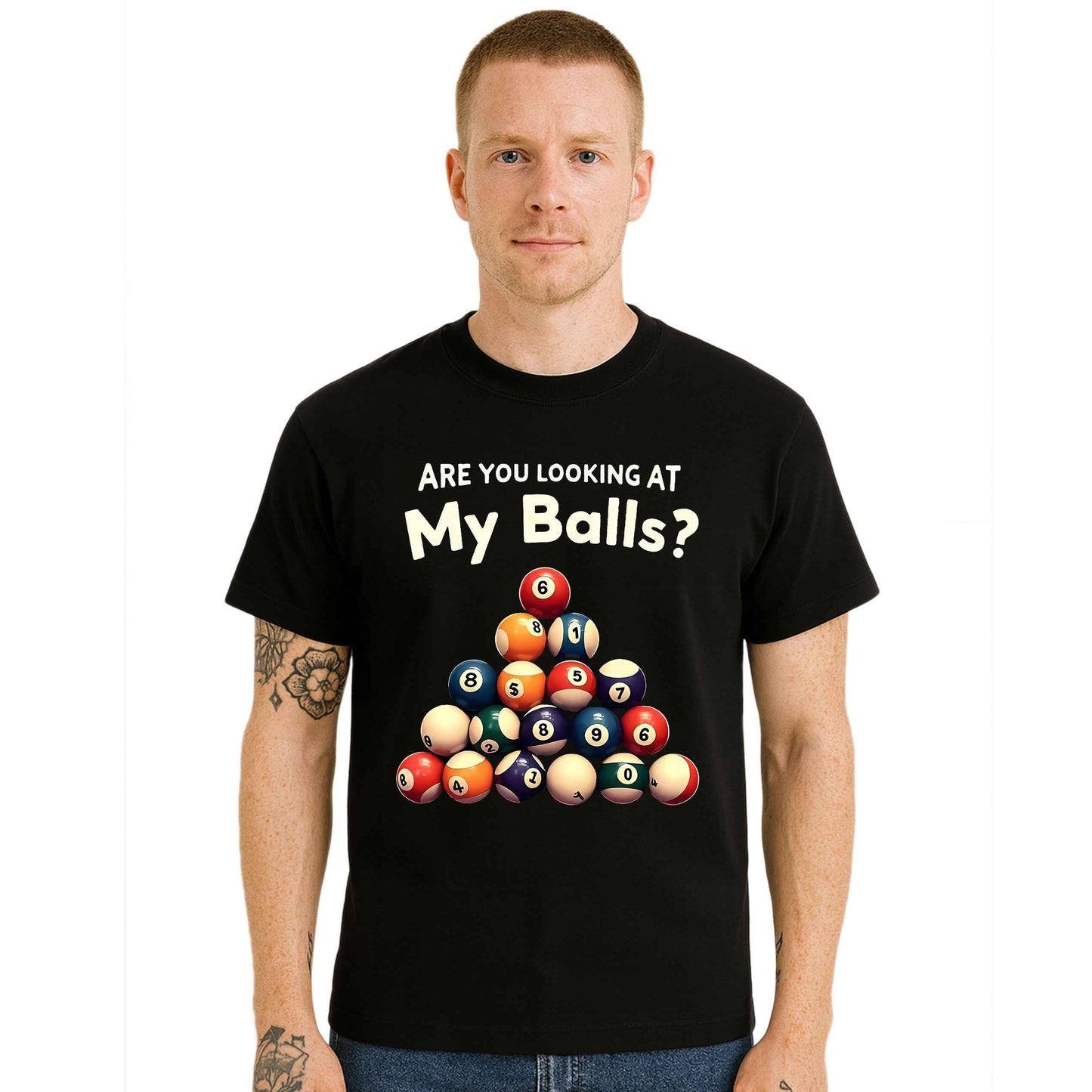 Billiard 8 Ball Play |T-Shirt For Men's