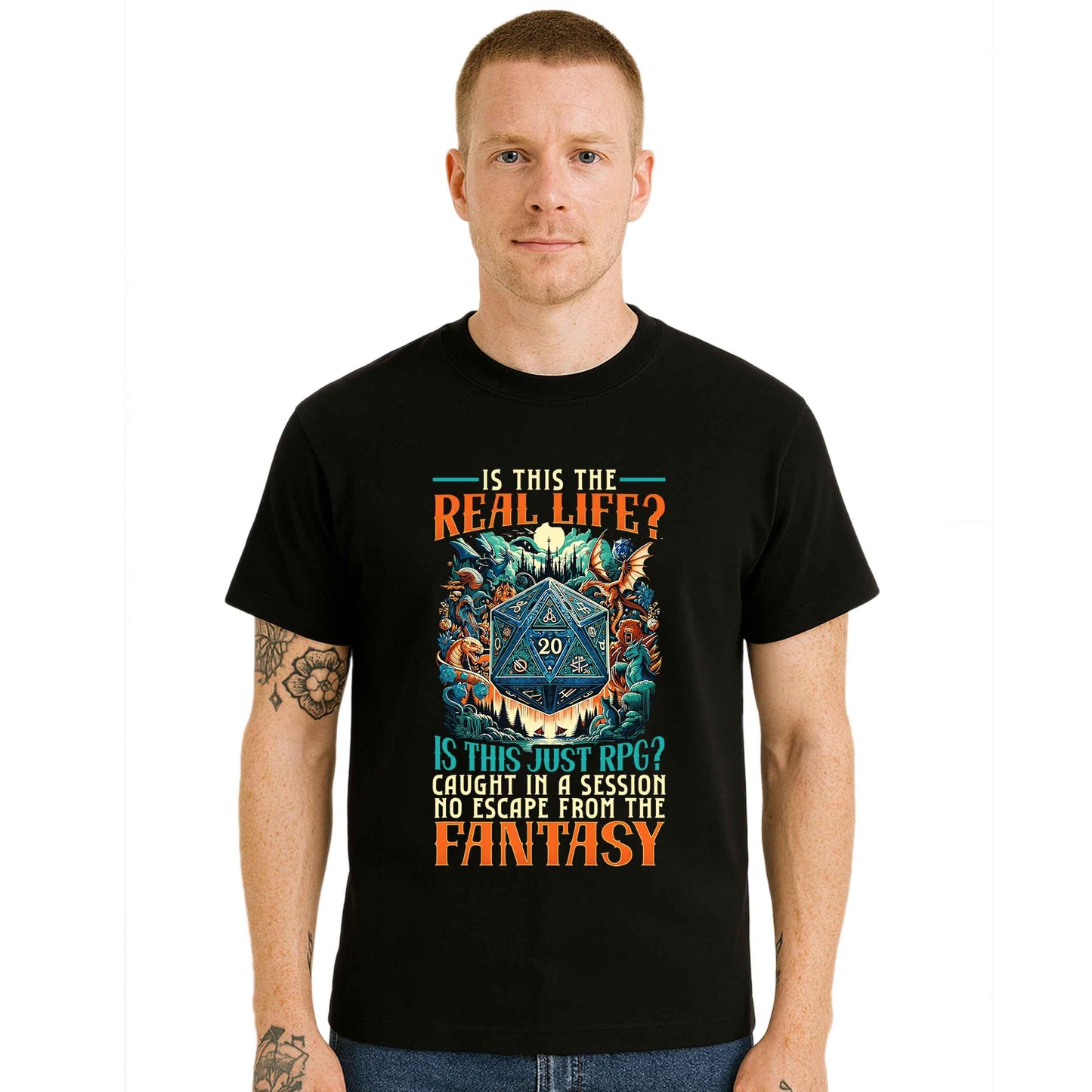 Is This The Real Life | T-Shirt For Men's Is This The Real Life | T-Shirt For Men's