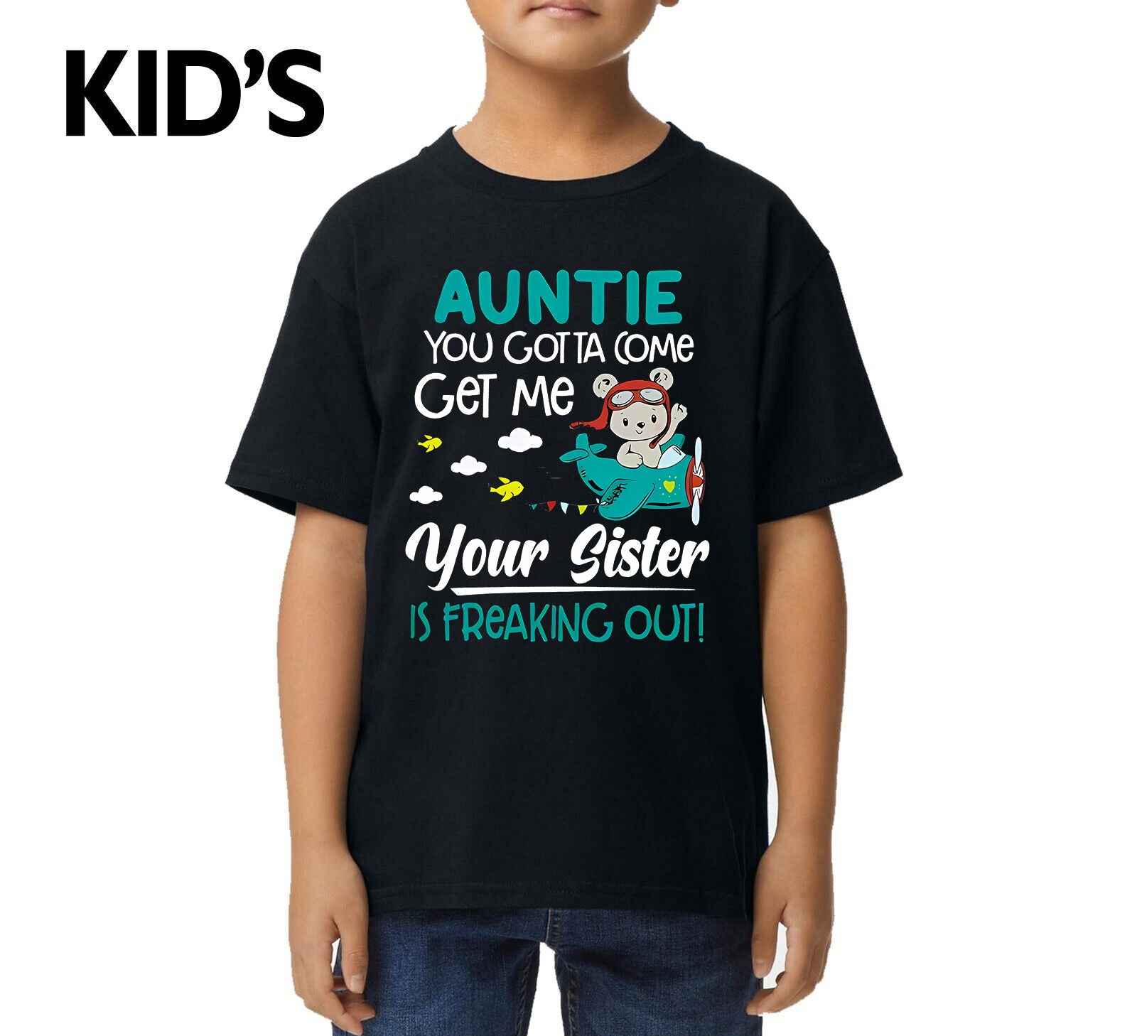 Auntie You Gotta Come | KID'S T-SHIRT