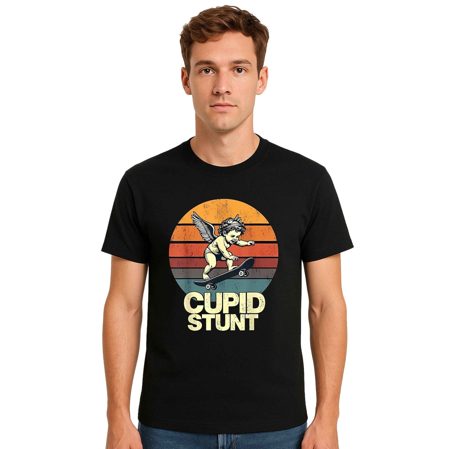 Cupid Stunt Funny | T-Shirt For Men's