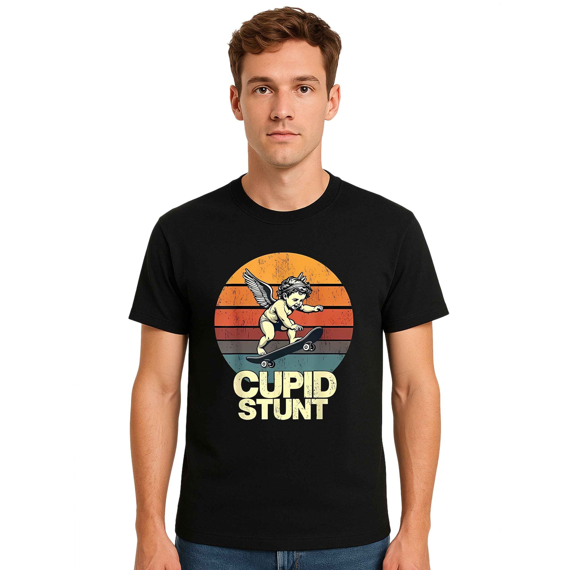 Cupid Stunt Funny | T-Shirt For Men's