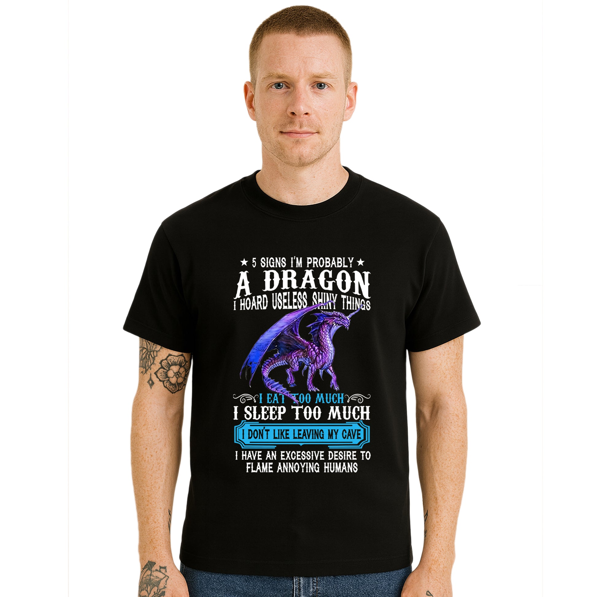 5 Signs I'm Probably | T-Shirt For Men's 5 Signs I'm Probably | T-Shirt For Men's