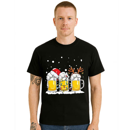 Beer Christmas Mug |T-Shirt For Men's