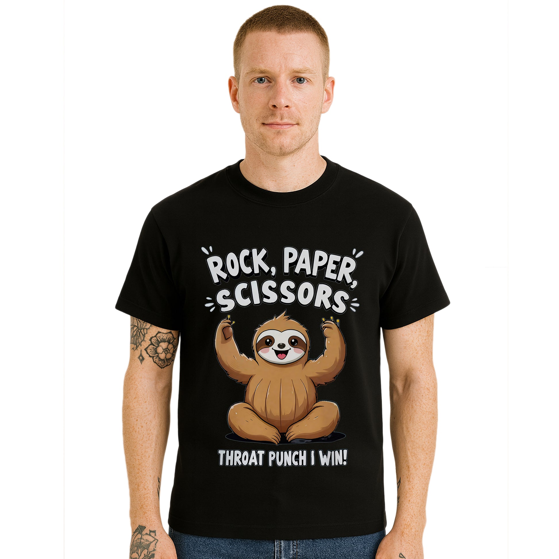 Rock Paper Scissors | T-Shirt For Men's Rock Paper Scissors | T-Shirt For Men's