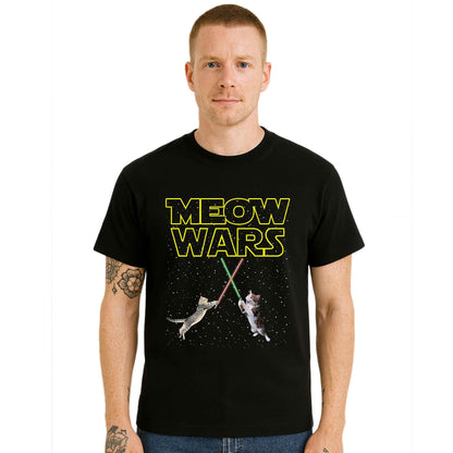Meow Wars Cat |T-Shirt For Men's