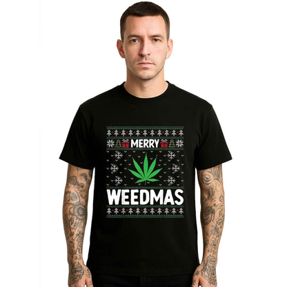 Merry Weedmas |T-Shirt For Men's