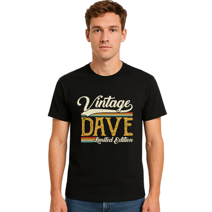 Vintage Dave Limited | T-Shirt For Men's