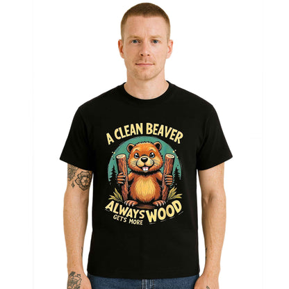 A Clean Beaver Always | T-Shirt For Men's