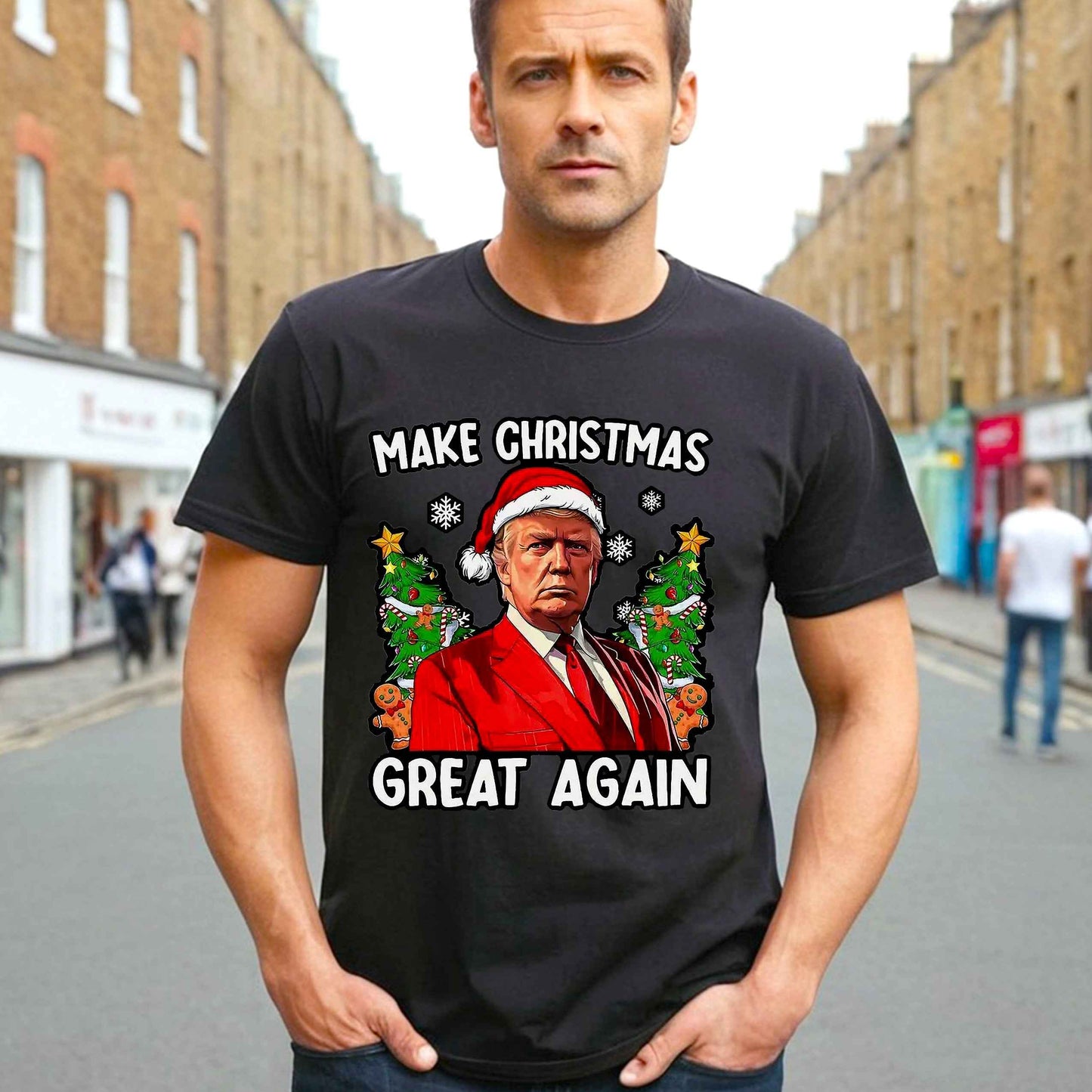 MAKE CHRISTMA GREAT |T-Shirt For Men's