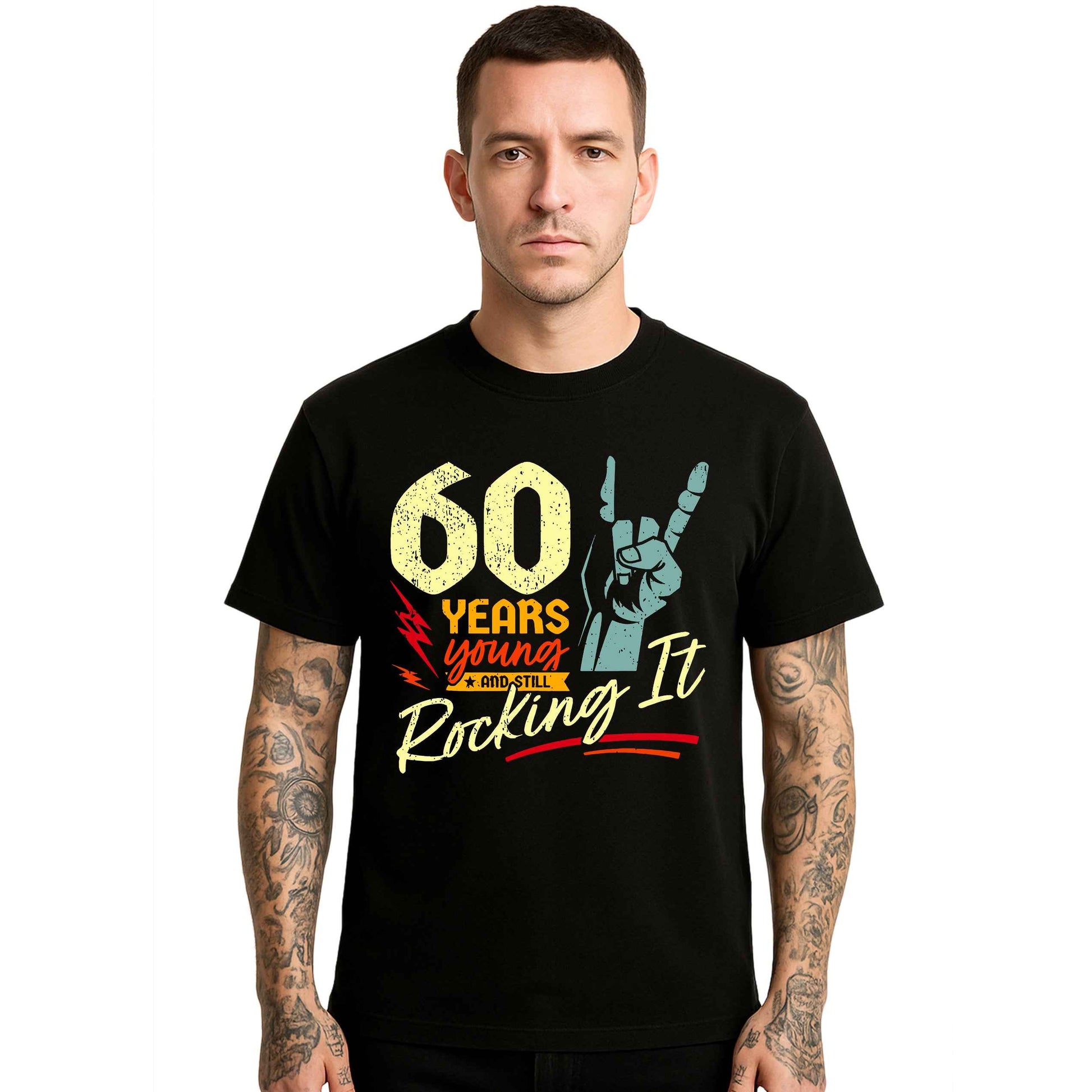 60th Birthday Rock'n'Roll | T-Shirt For Men's