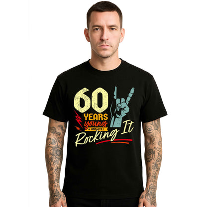 60th Birthday Rock'n'Roll | T-Shirt For Men's