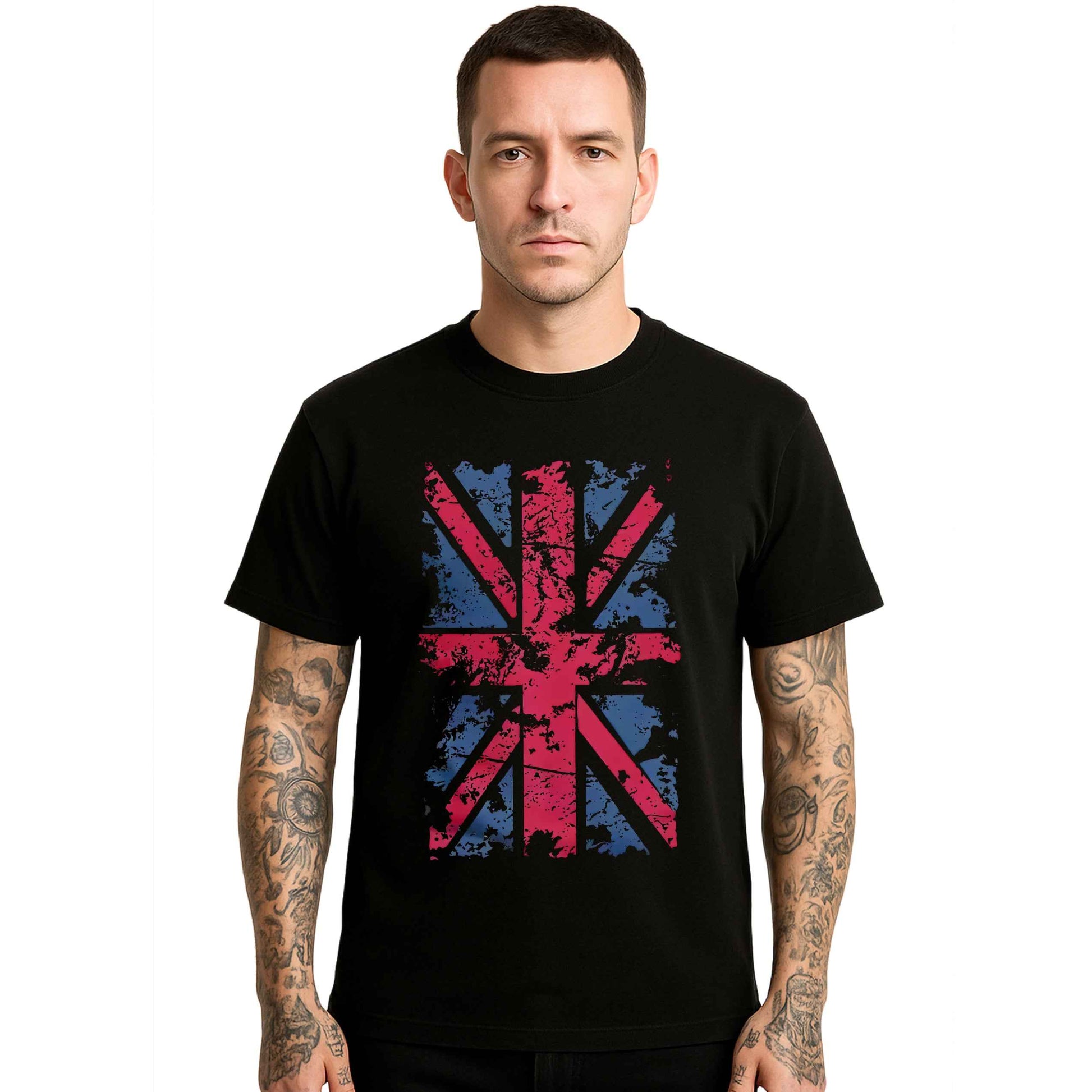 Union Jack British Flags | T-Shirt For Men's