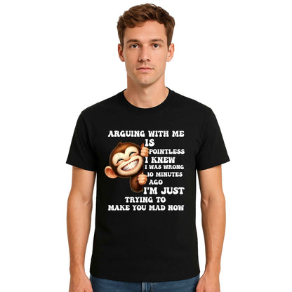 Arguing With Me Is | T-Shirt For Men's Arguing With Me Is | T-Shirt For Men's