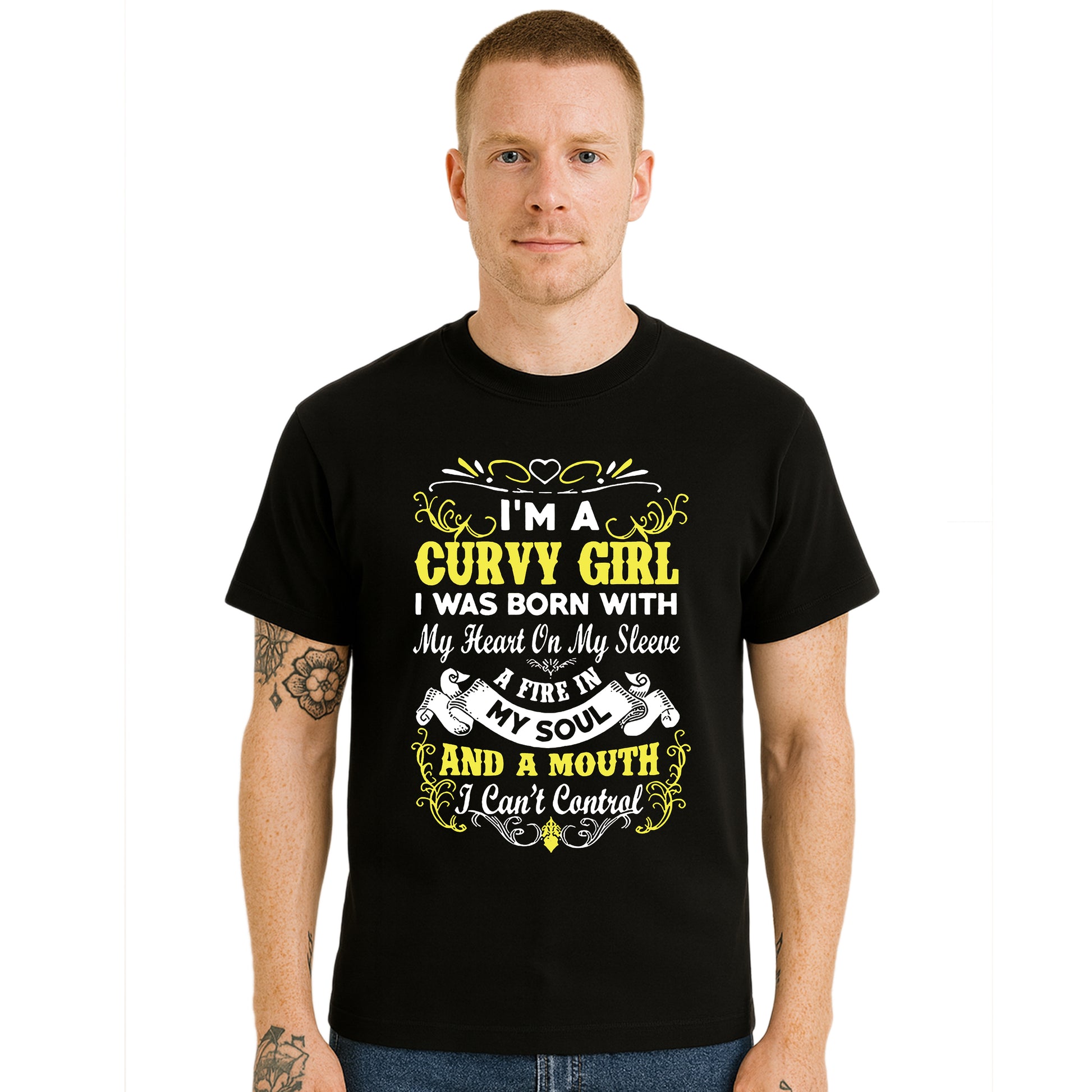 I'm A Curvy Girl I Was | T-Shirt For Men's I'm A Curvy Girl I Was | T-Shirt For Men's