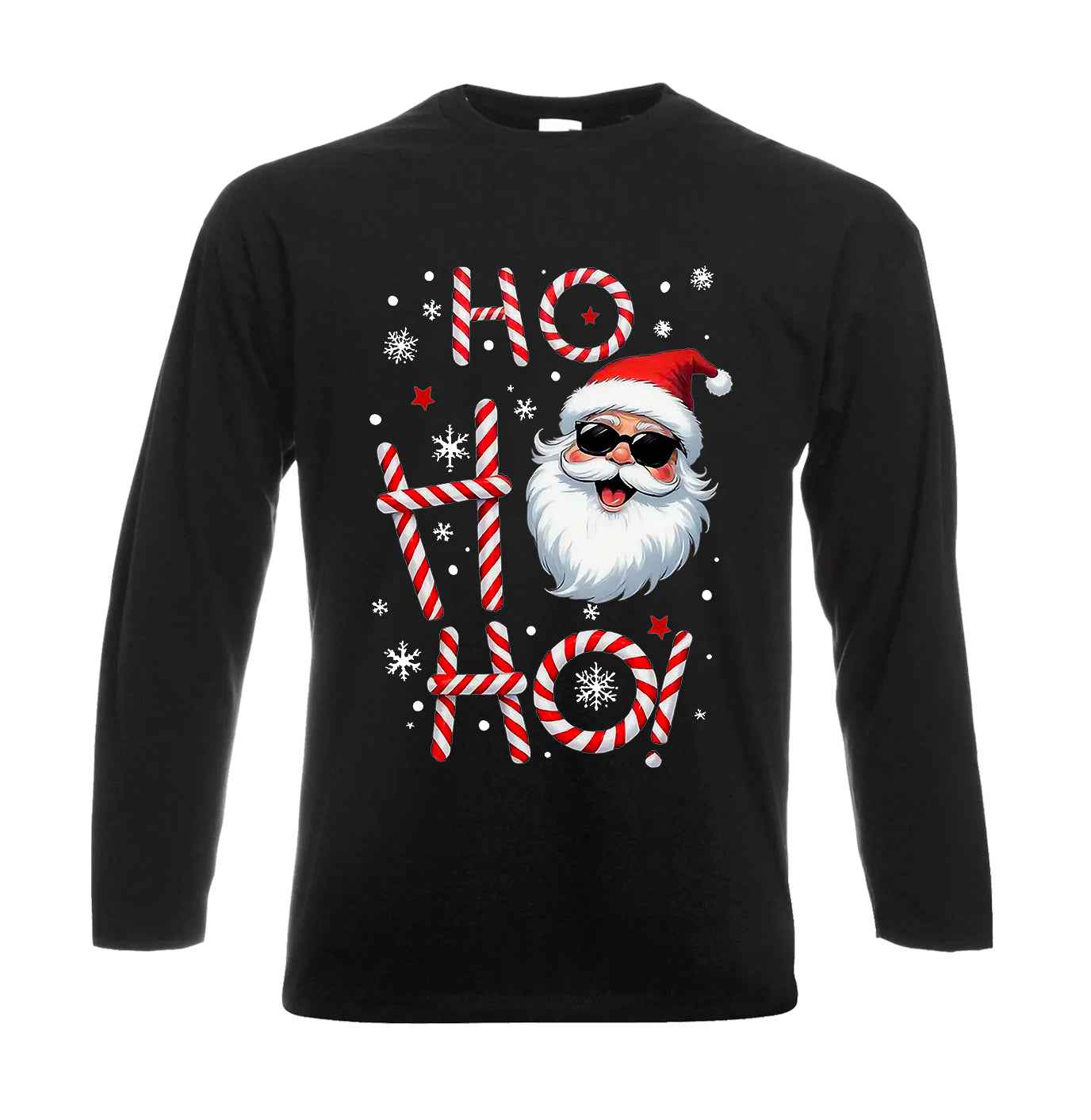 HO H HO SANTA SMILE | Men's Longsleeve