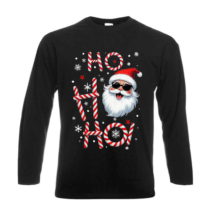 HO H HO SANTA SMILE | Men's Longsleeve