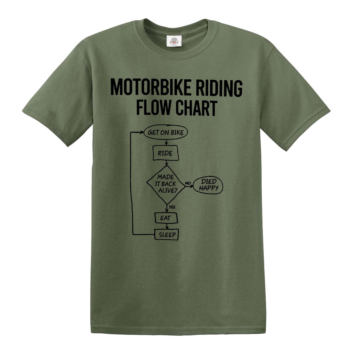 Motorbike Riding | MEN'S T-SHIRT
