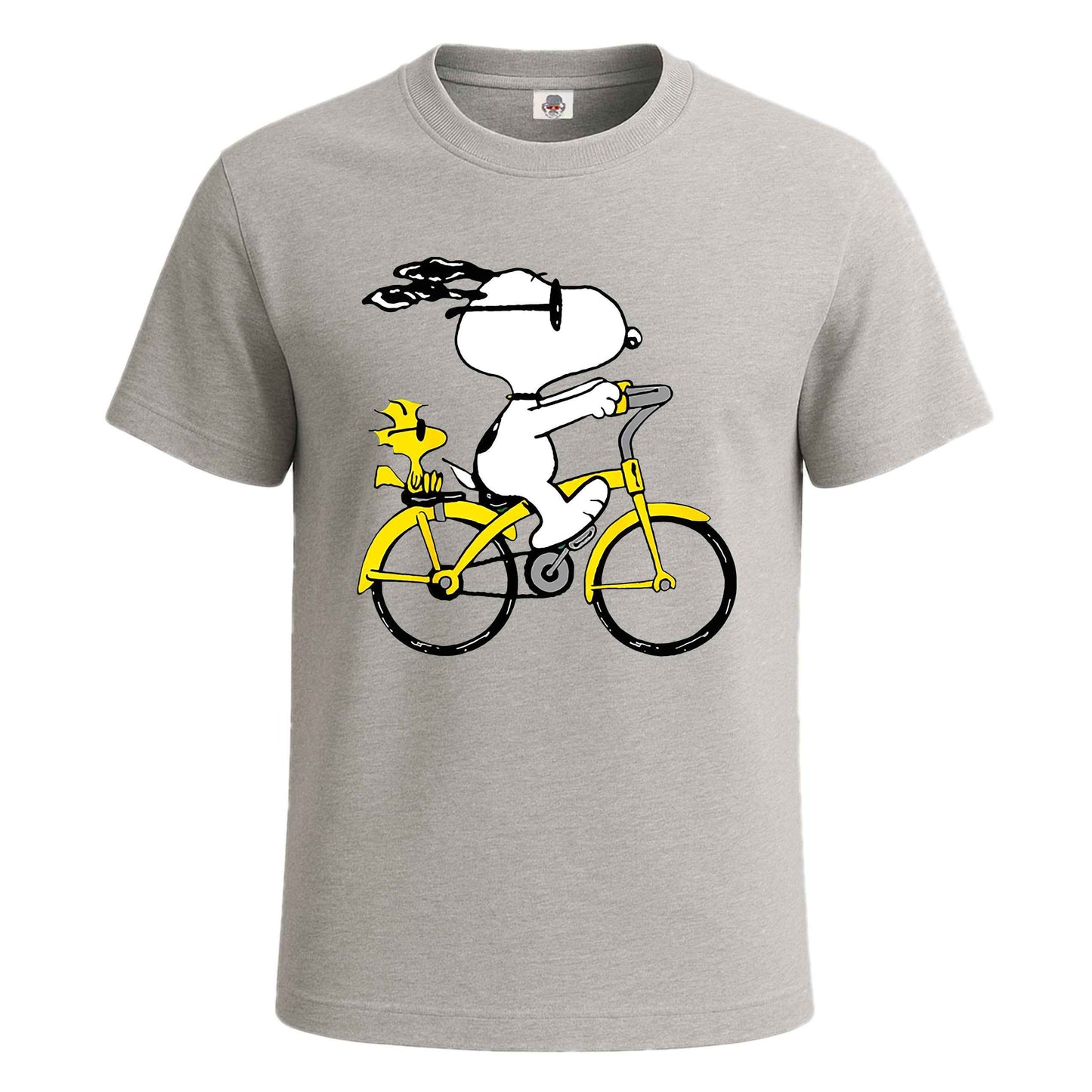 Peanuts Snoopy Woodstock | T-Shirt For Men's SPORT GREY T-SHIRT Peanuts Snoopy Woodstock | T-Shirt For Men's