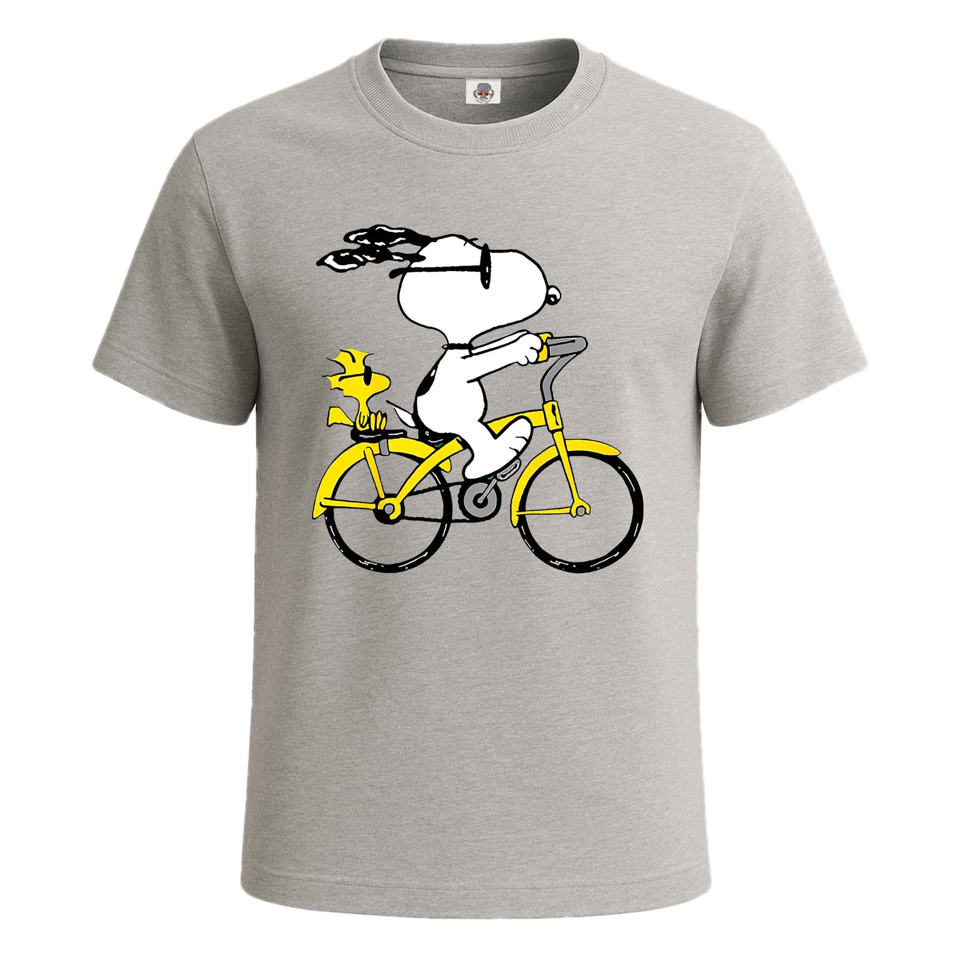 Peanuts Snoopy Woodstock | T-Shirt For Men's SPORT GREY T-SHIRT Peanuts Snoopy Woodstock | T-Shirt For Men's