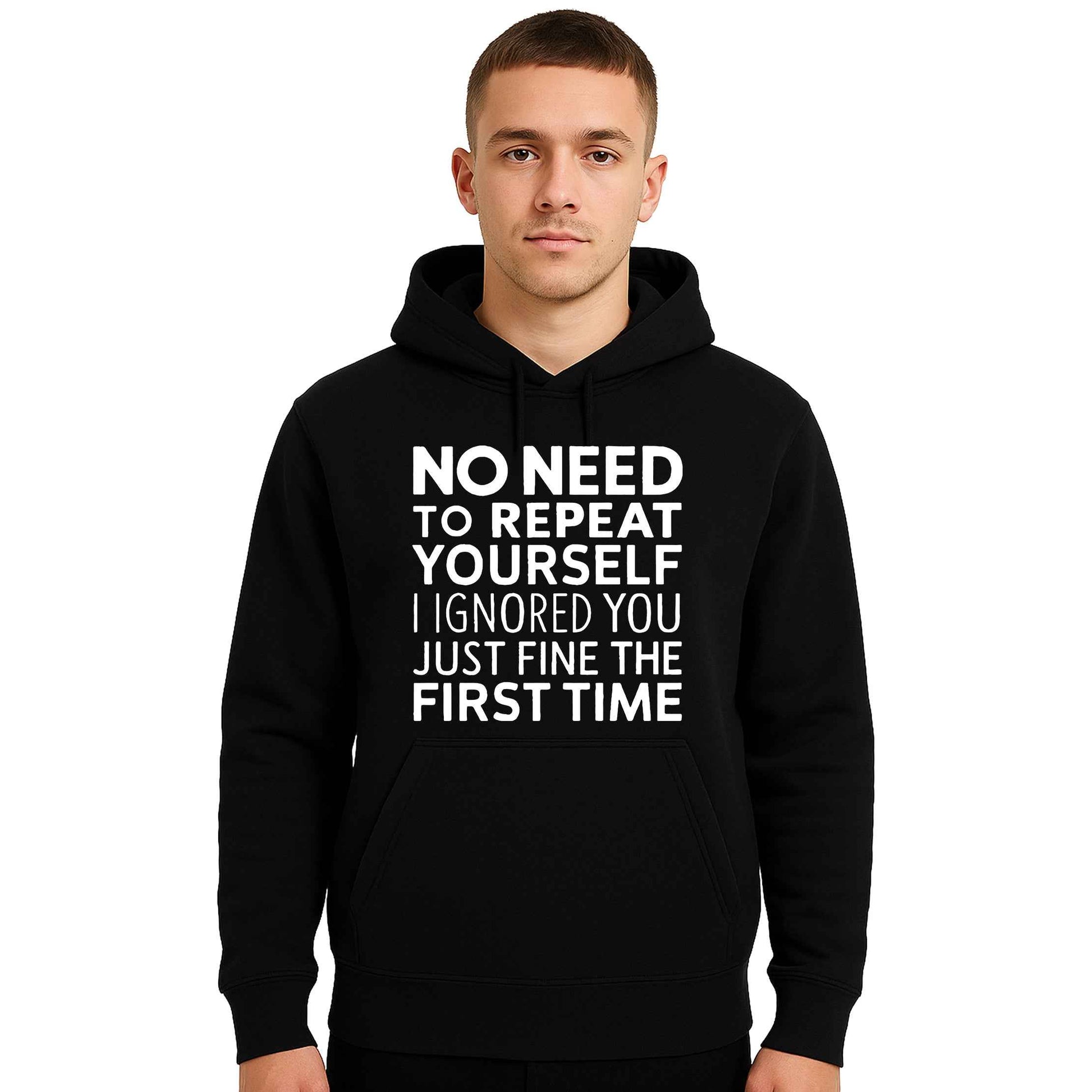 No Need To Repeat | Hoody For Men's