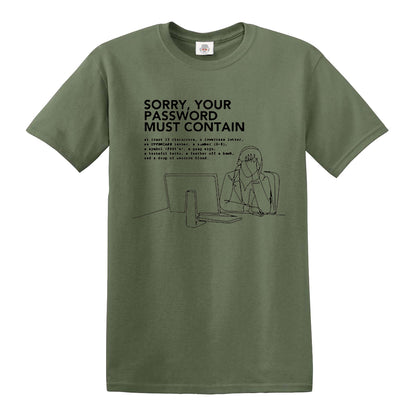 Sorry, Your Password | MEN'S T-SHIRT