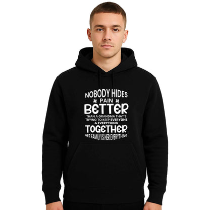 Nobody Hidee Pain | Hoody For Men's