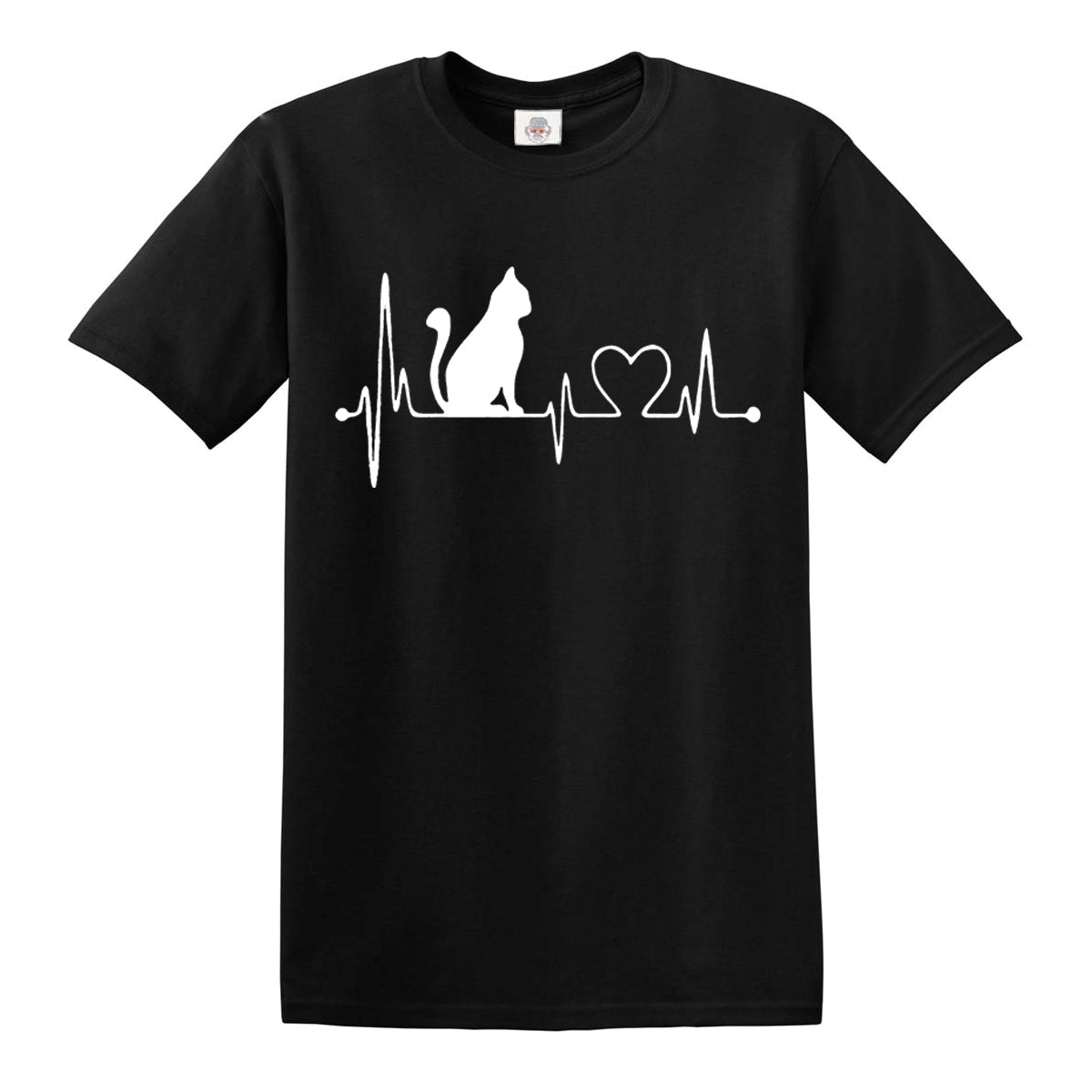 CAT HEART PATTERN | MEN'S T-SHIRT