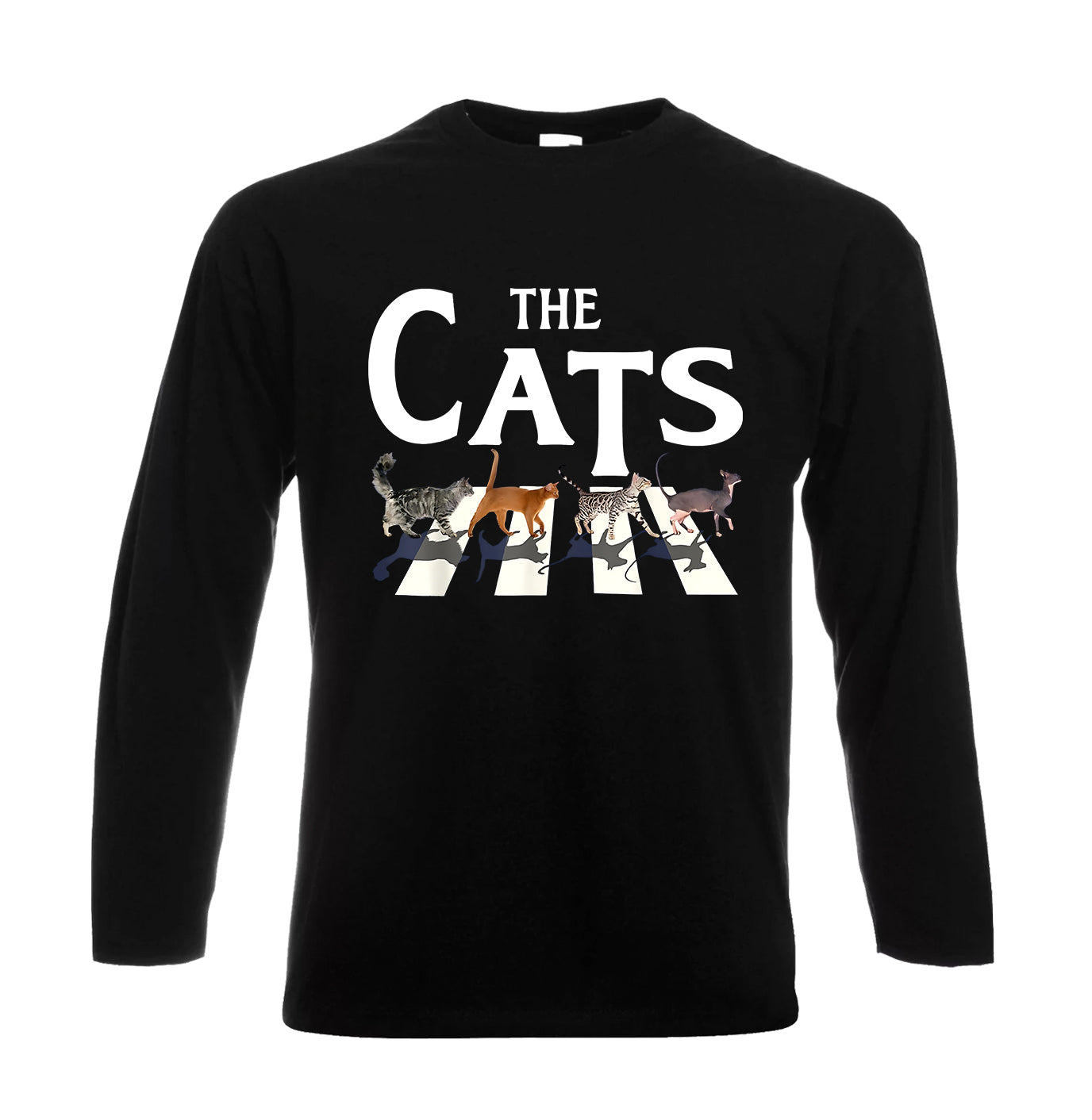 The Cats Abbey Road | Men's Long Sleeve