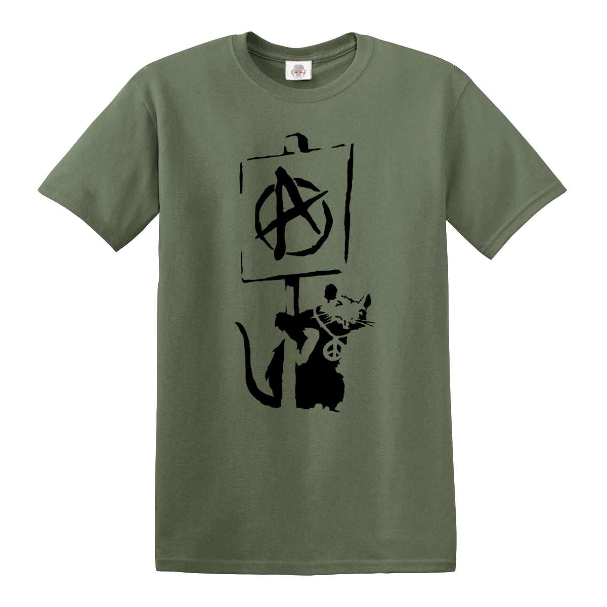 Banksy Anarchy Rat | MEN'S T-SHIRT
