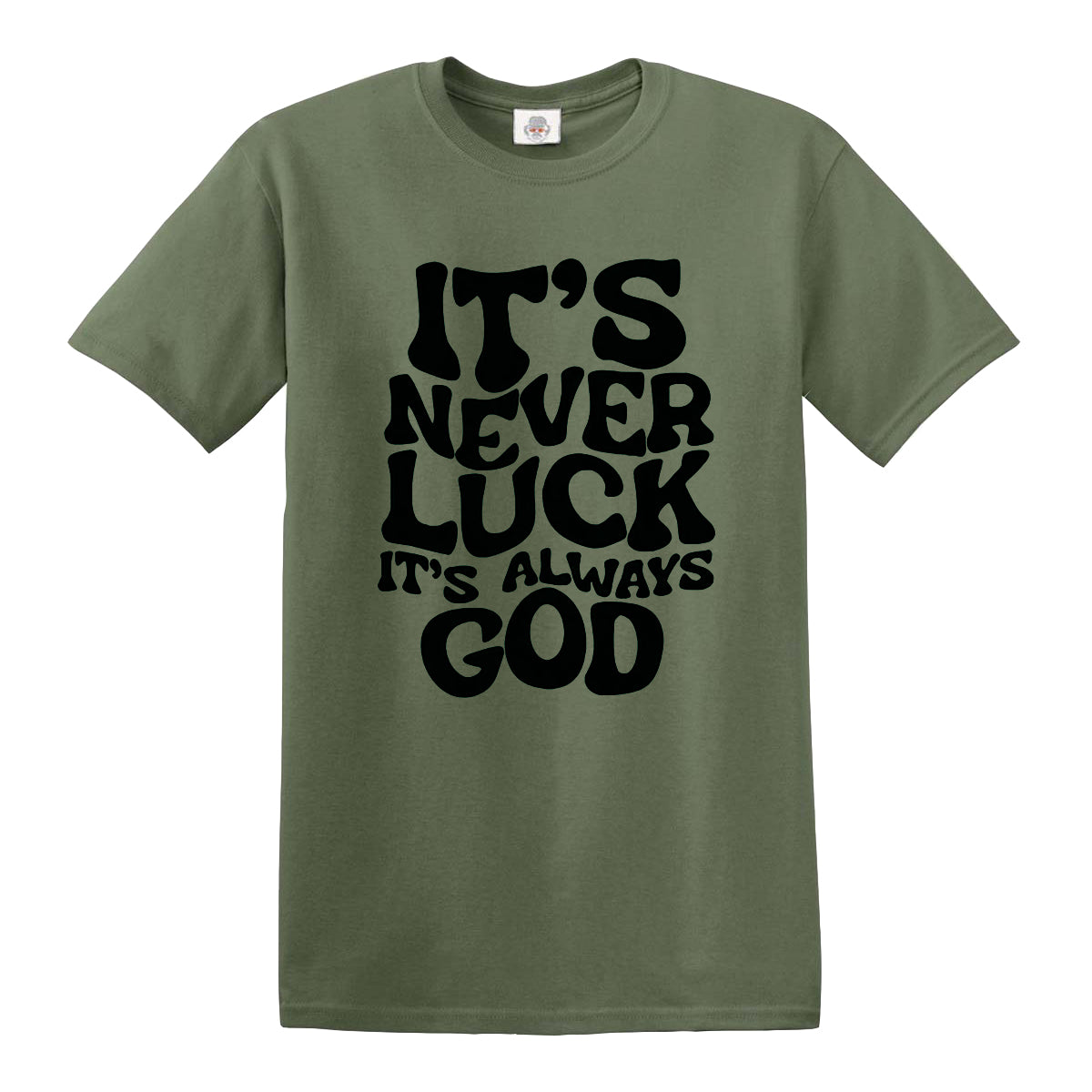 IT'S NEVER LUCK  | MEN'S T-SHIRT