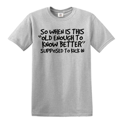 So When Is This | MEN'S T-SHIRT