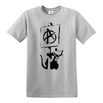 Banksy Anarchy Rat | MEN'S T-SHIRT