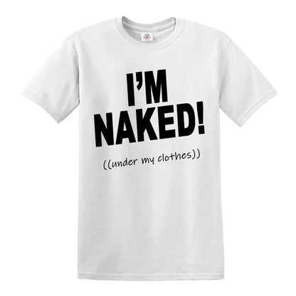 I'm Naked! Under | MEN'S T-SHIRT