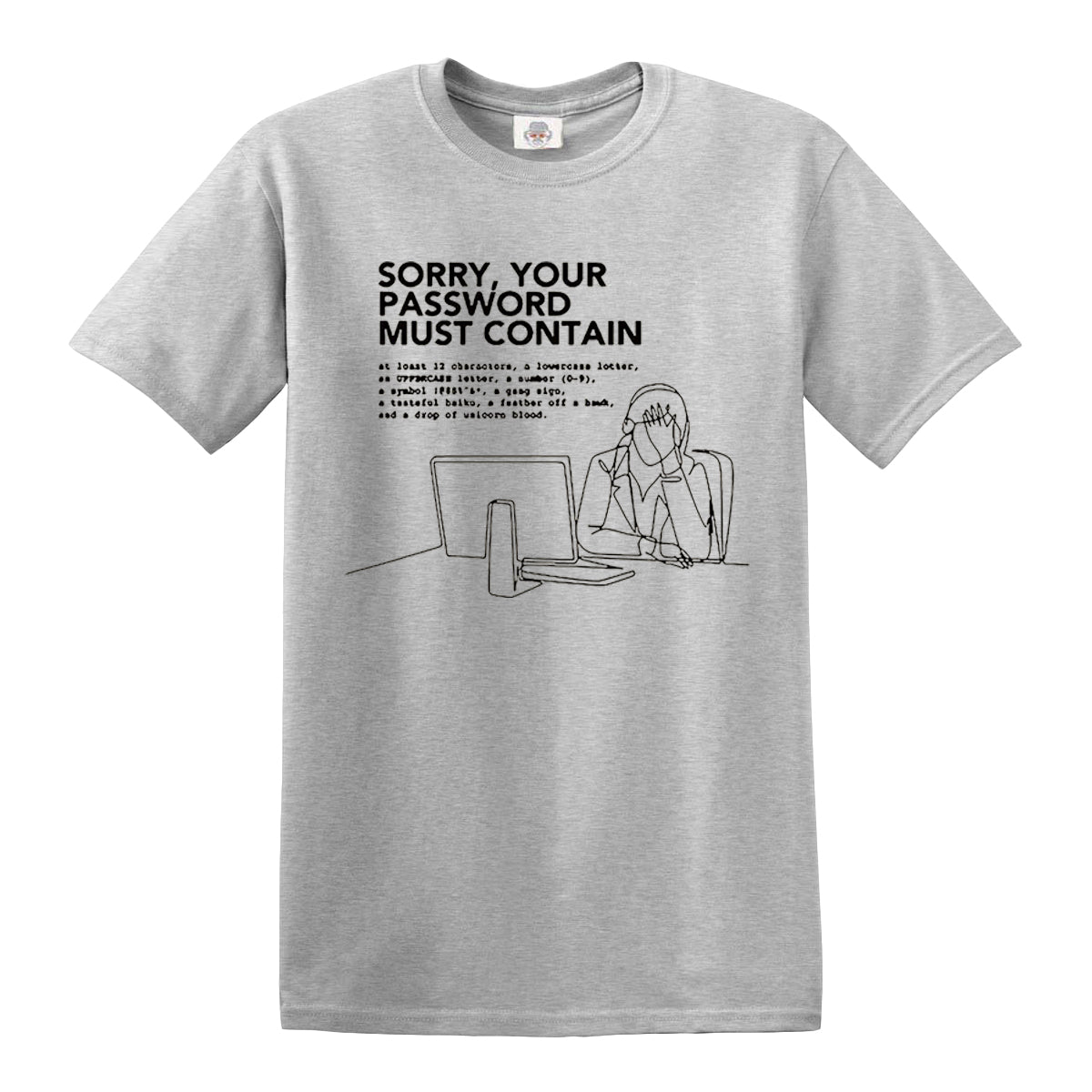 Sorry, Your Password | MEN'S T-SHIRT