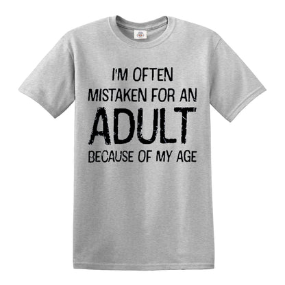 Adult Because | MEN'S T-SHIRT