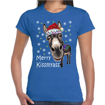 MERRY KISSMYASS | LADIES T-SHIRT