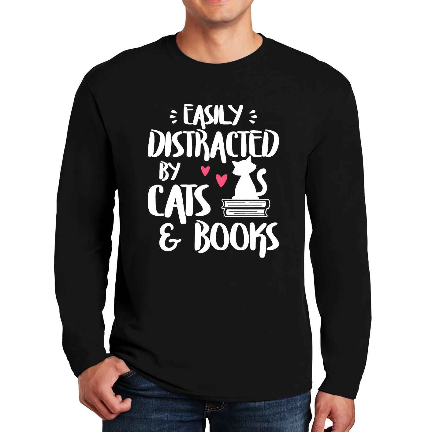 Easily Distracted By | Men's Long Sleeve Easily Distracted By | Men's Long Sleeve