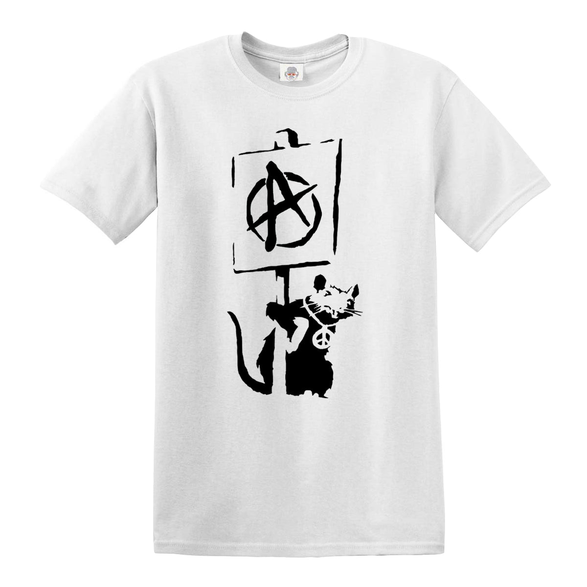 Banksy Anarchy Rat | MEN'S T-SHIRT
