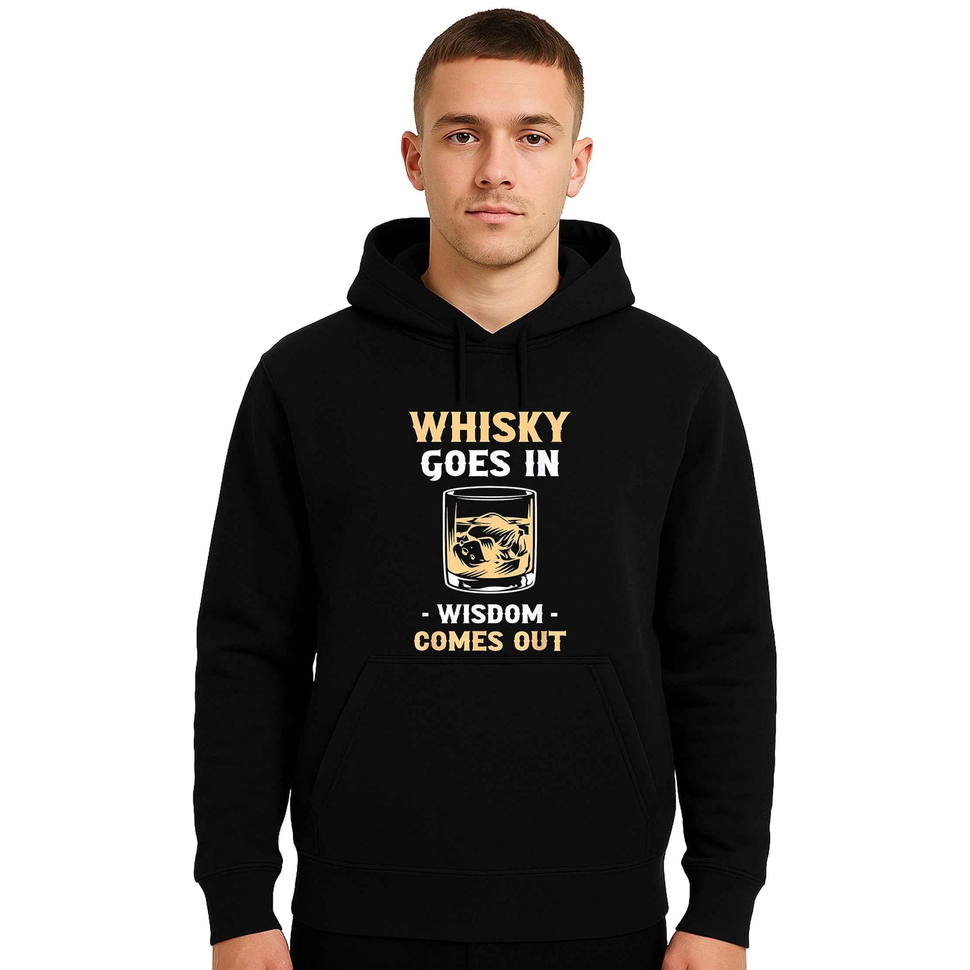 Whiskey Goes In | Hoody For Men's