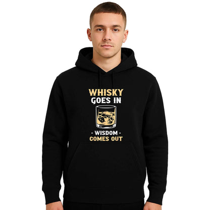 Whiskey Goes In | Hoody For Men's