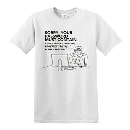 Sorry, Your Password | MEN'S T-SHIRT