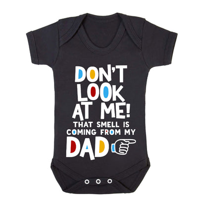 Don't Look At Me | BABY GROW BLACK BABY GROW Don't Look At Me | BABY GROW