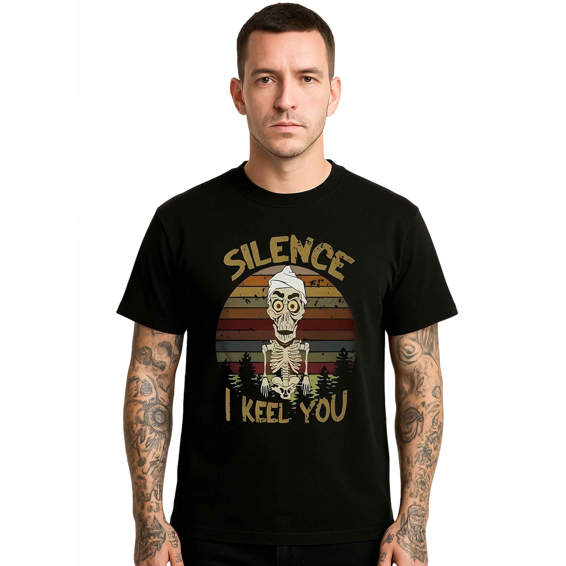 Silence I Kill You Scary |T-Shirt For Men's