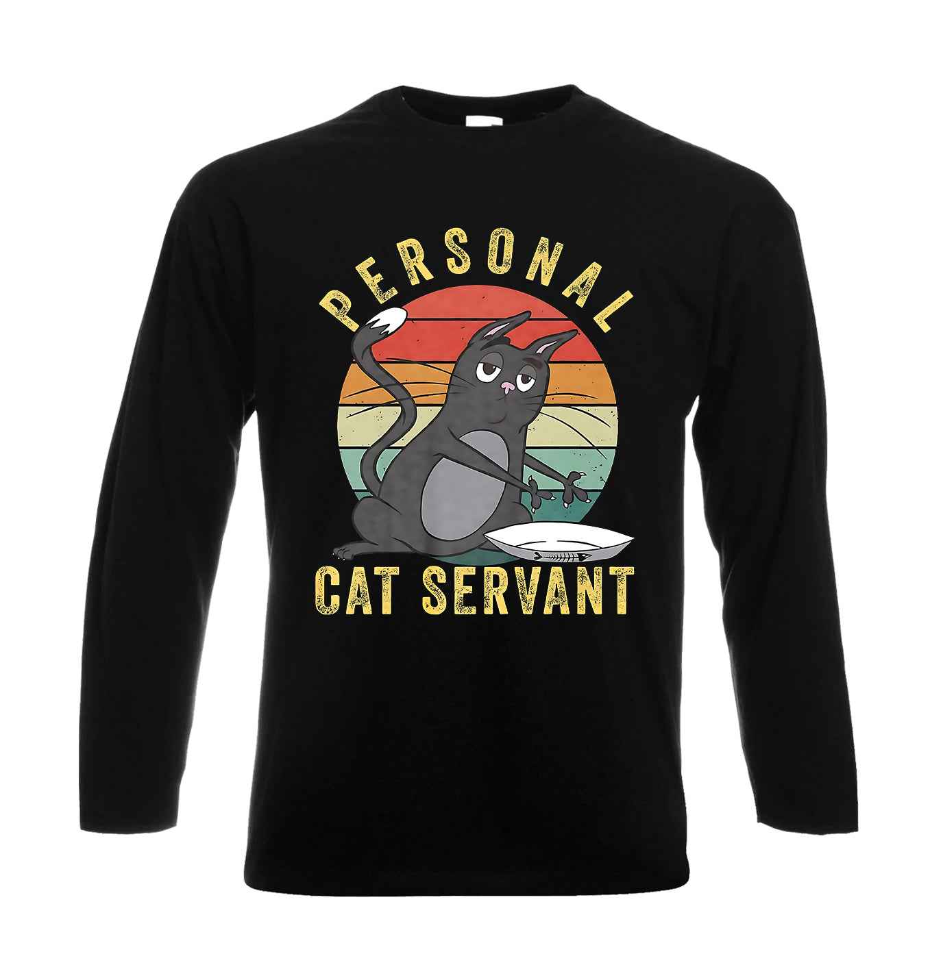 Personal Cat Servant | Men's Long Sleeve Personal Cat Servant | Men's Long Sleeve