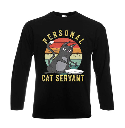 Personal Cat Servant | Men's Long Sleeve Personal Cat Servant | Men's Long Sleeve
