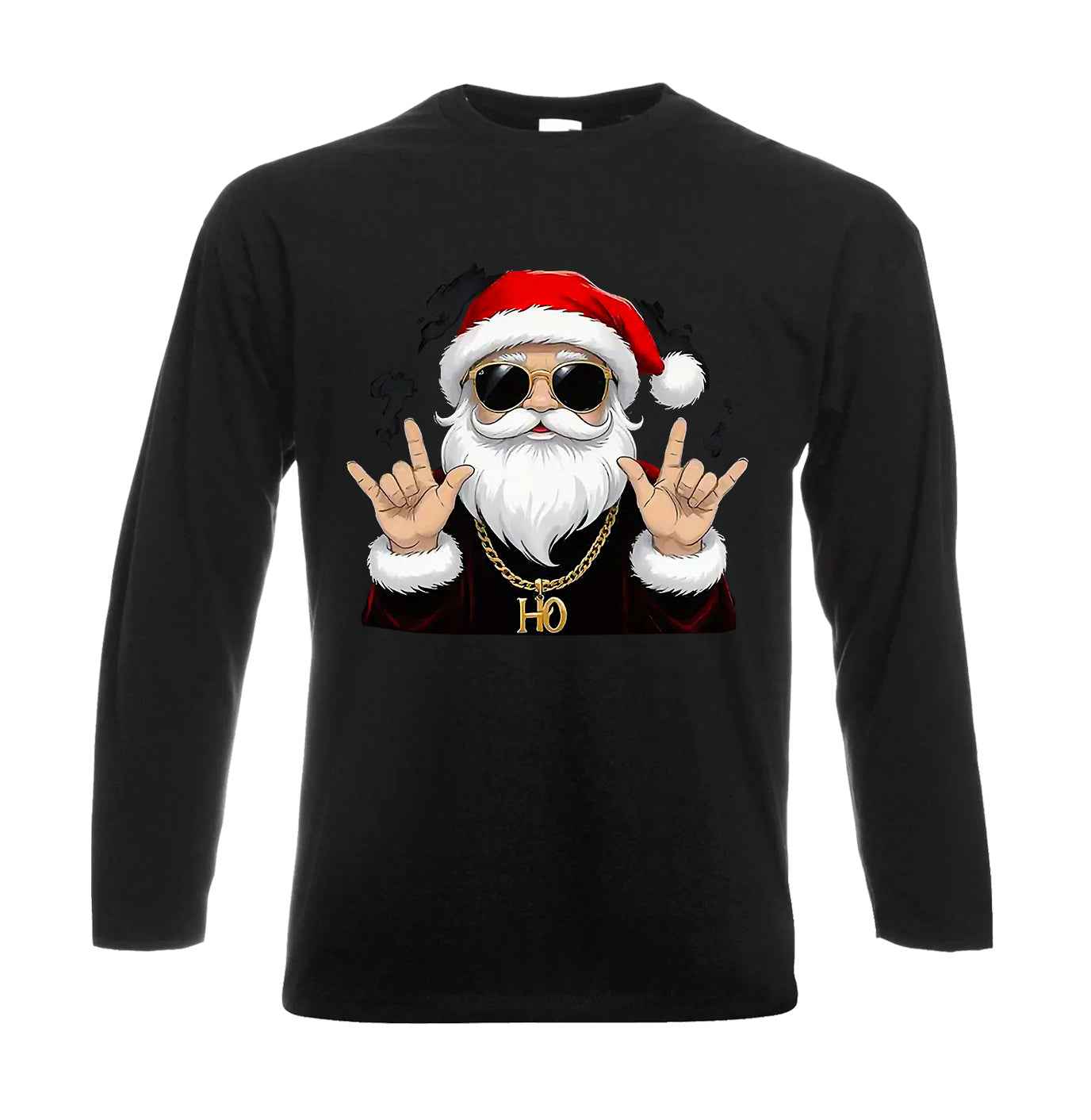 CHRISTMAS SANTA CLAUS  | Men's Longsleeve