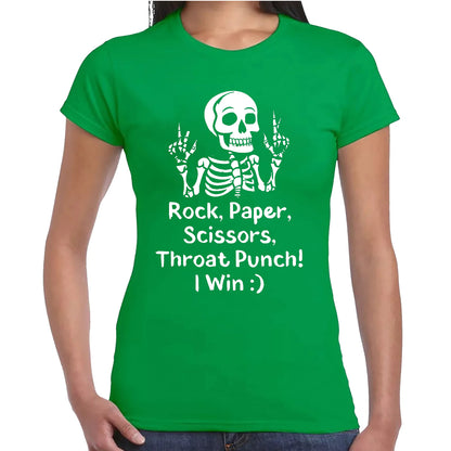 ROCK PAPER SCIOSSOR | LADIES T-SHIRT