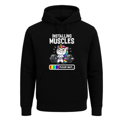 Installing Muscles | Hoody For Men's