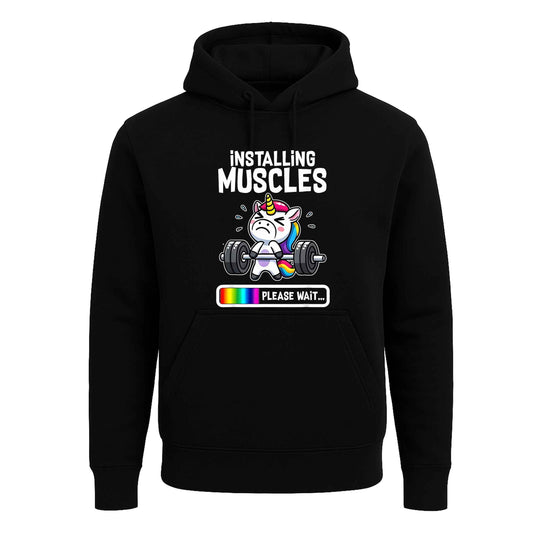 Installing Muscles | Hoody For Men's