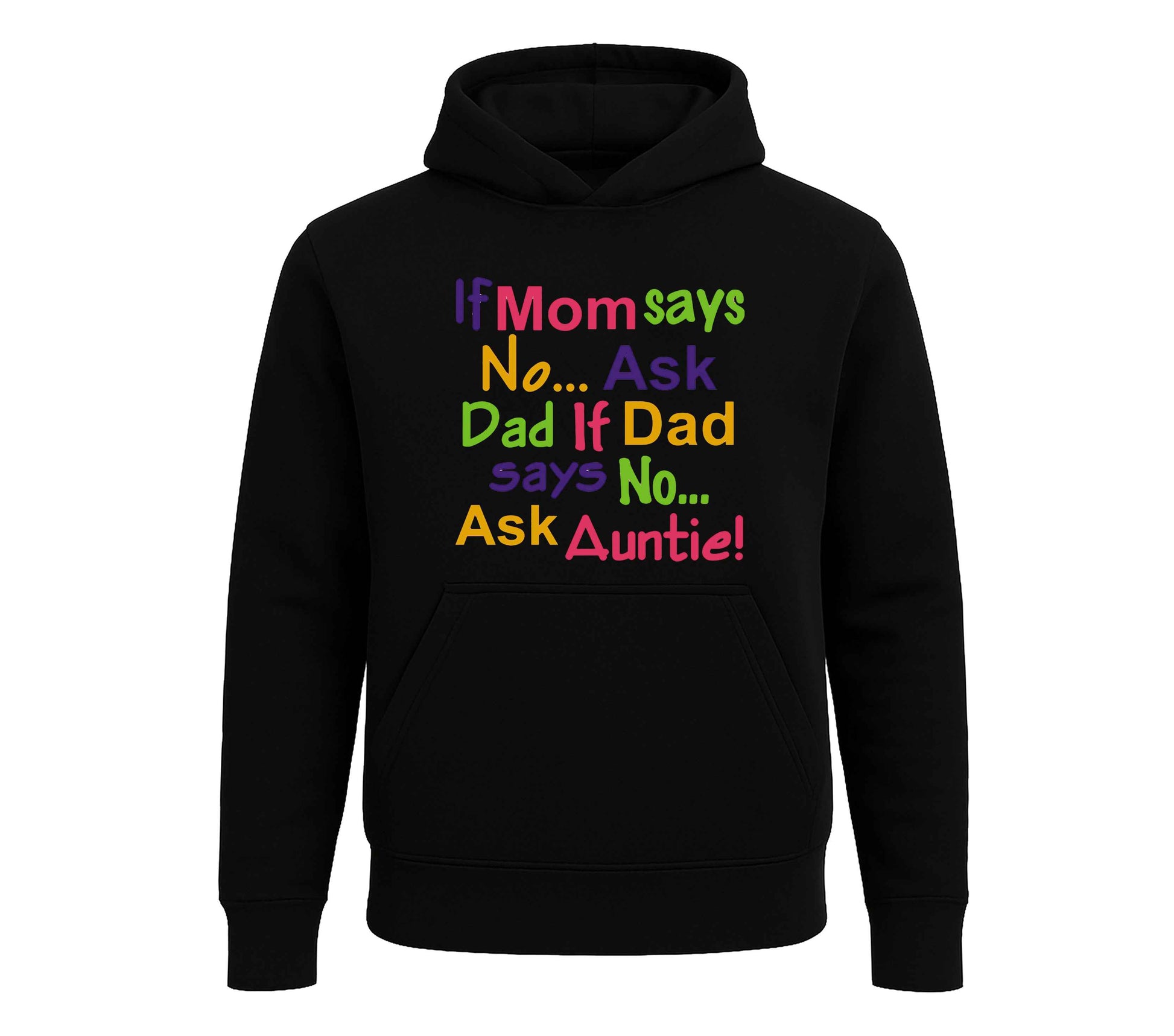 If Mom Says No | Hoody For Kid's